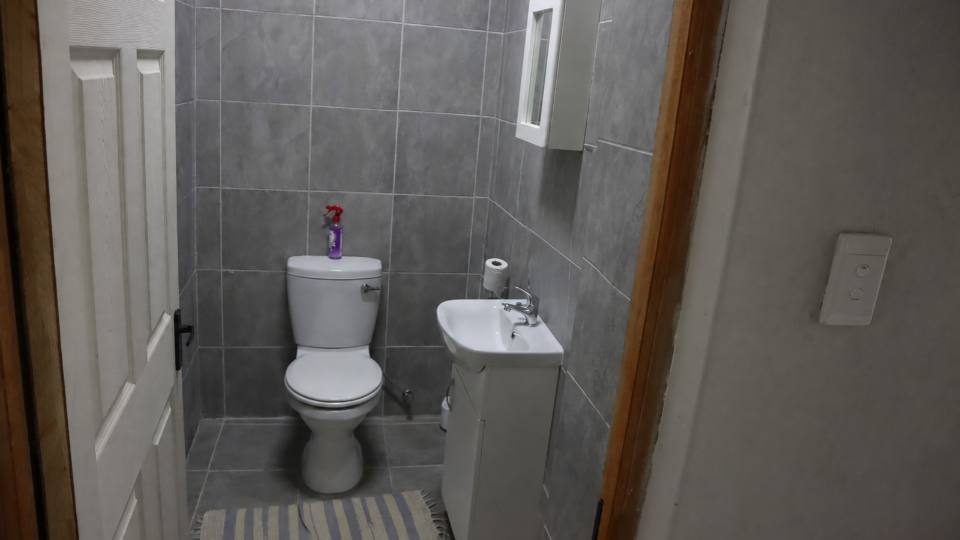 A separate toilet
